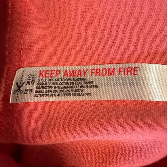 FP Movement Hot Shot Hooded Layer Coral Pink Size M Oversized Size M - Picture 8 of 9